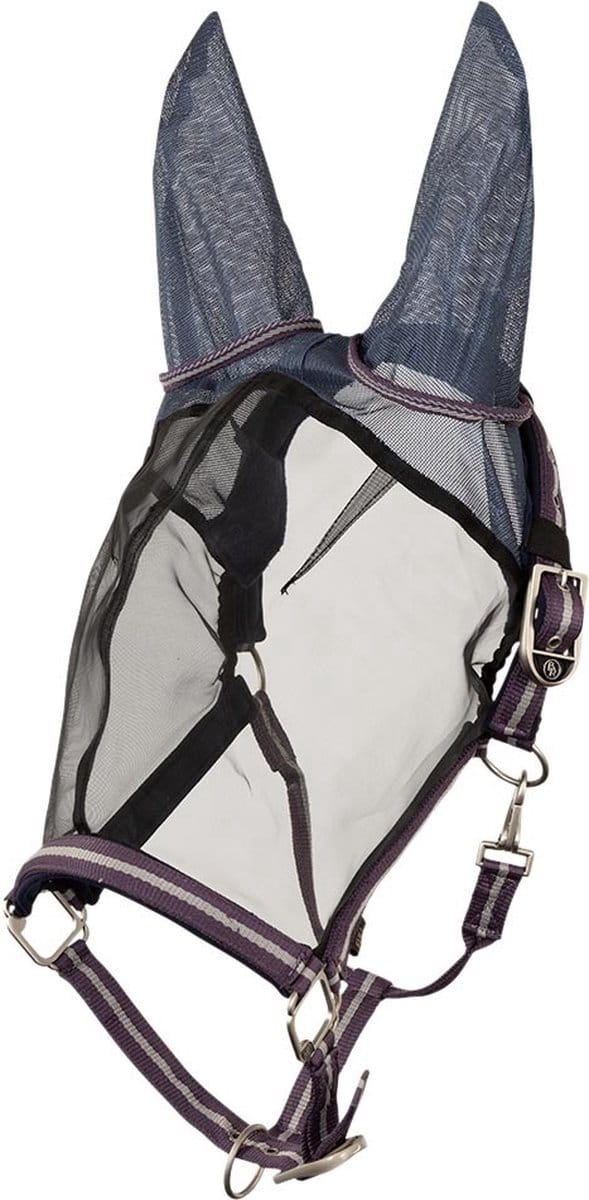 BR Vliegenmasker Halster Navy Sky Pony Navy