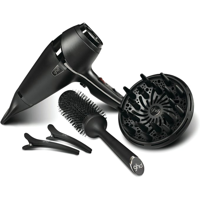 GHD AIR professionele haardroger kit - inclusief stylingconcentrator en diffuseraccessoires