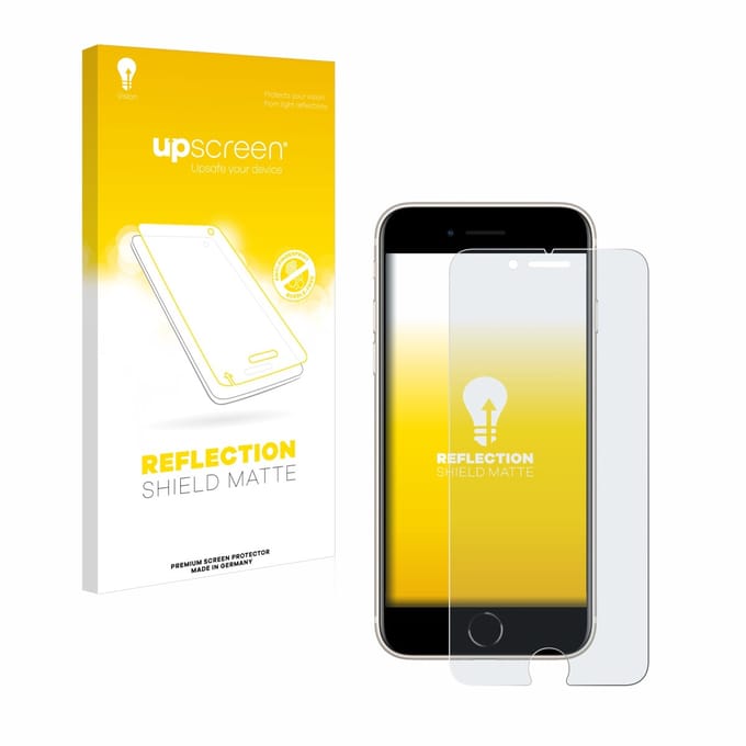 upscreen - Screenprotector voor Apple iPhone SE 3 2022 - Folie Beschermfolie anti glare matte