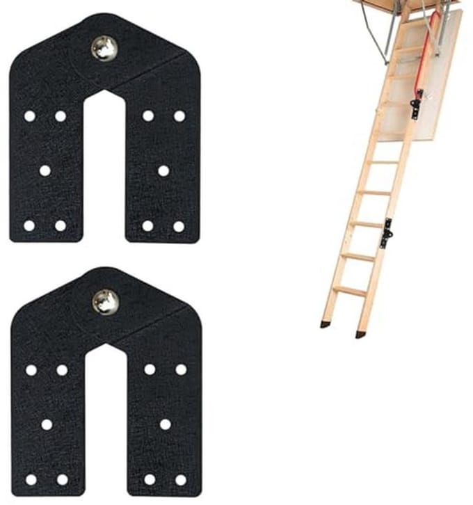 Zolderladder Scharnierset voor Doe-Het-Zelf Restoration