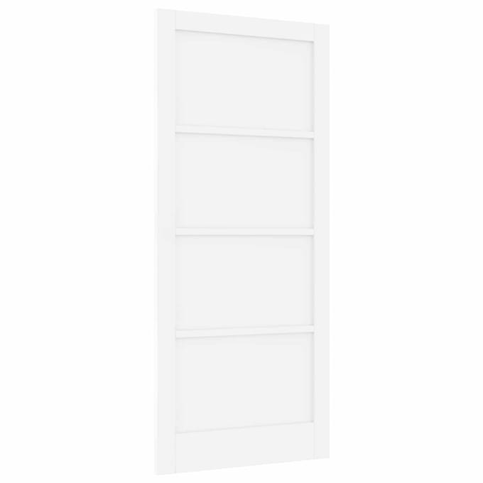 vidaXL - Interne - Deur - 93 - x - 211 - cm - Multiplex - Wit