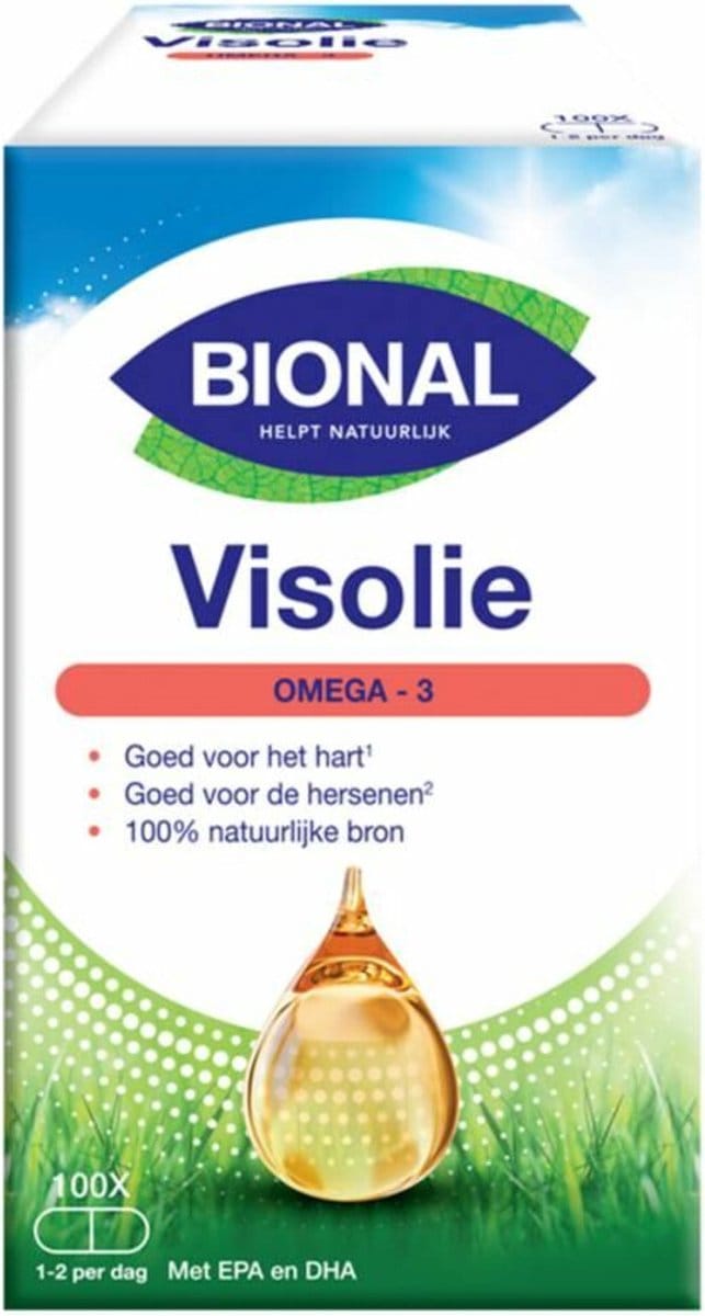 Bional Visolie - 2 x 100 capsules - Voordeelverpakking