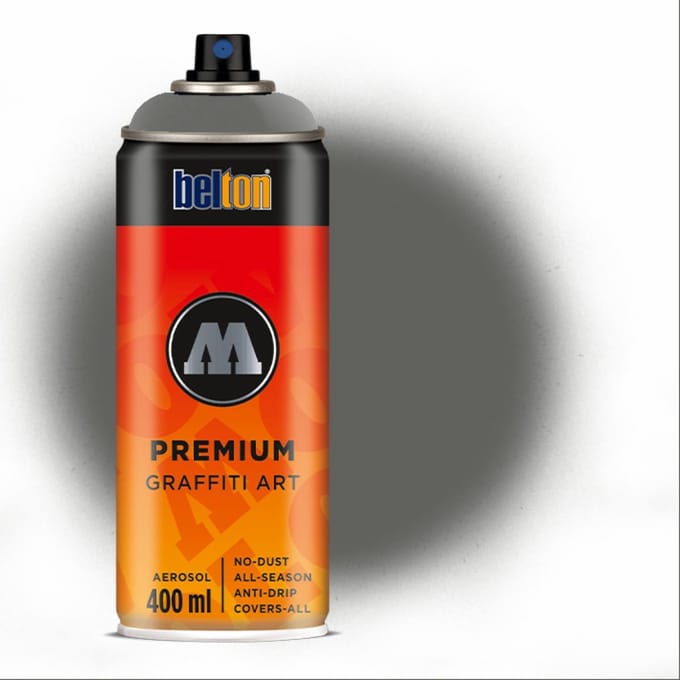 Molotow - Belton Premium 400ml Spray Can Dark Grey Neutral