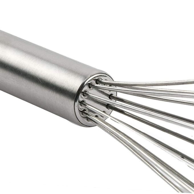 Handheld Ronde Handvat Eierklopper, Eimixer, Roomklopper, Huishoudelijk Bakgereedschap gray
