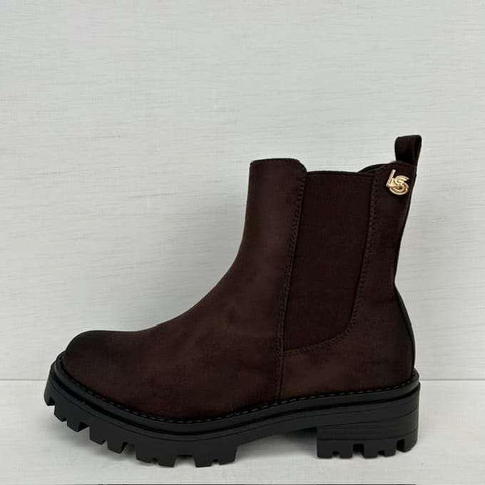 Leuke boots met stoere zool bruin Bruin / 40