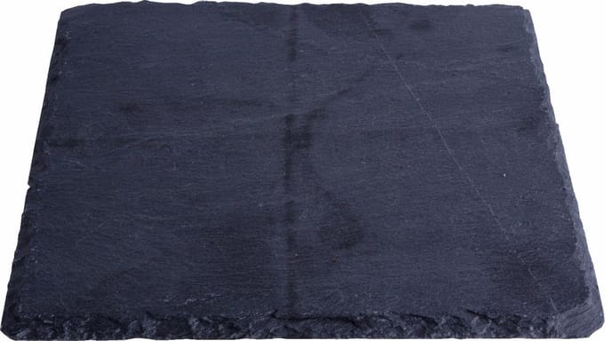 Onderzetter  -  4 Stuks  -  Leisteen - 17X17Cm