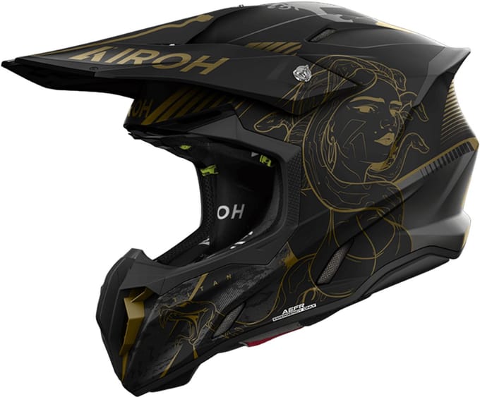 Airoh Twist 3 Titan Mat Offroad Helm - Helm