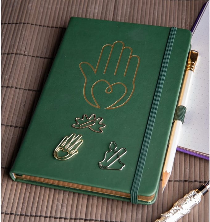 Yoga notitieboek – Boeddha’s Hand A5