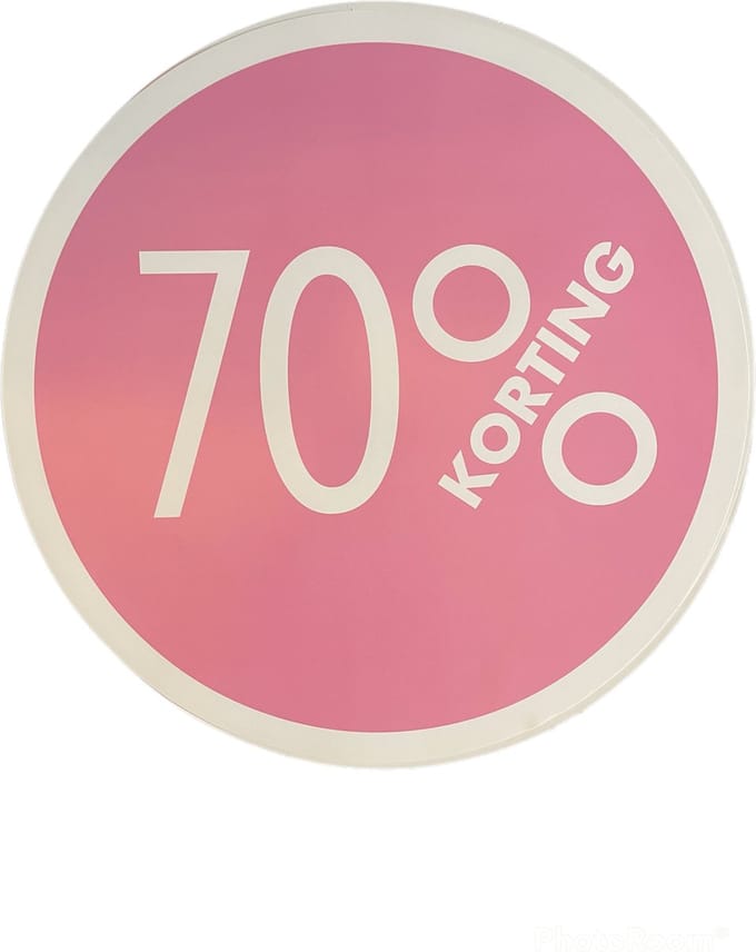 Raambiljet 70% korting Cirkel 48 cm
