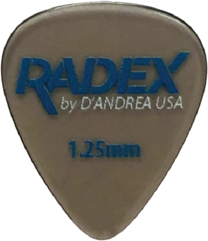 D'Andrea - Radex - 351 plectrum - 1.25 mm - 6-pack