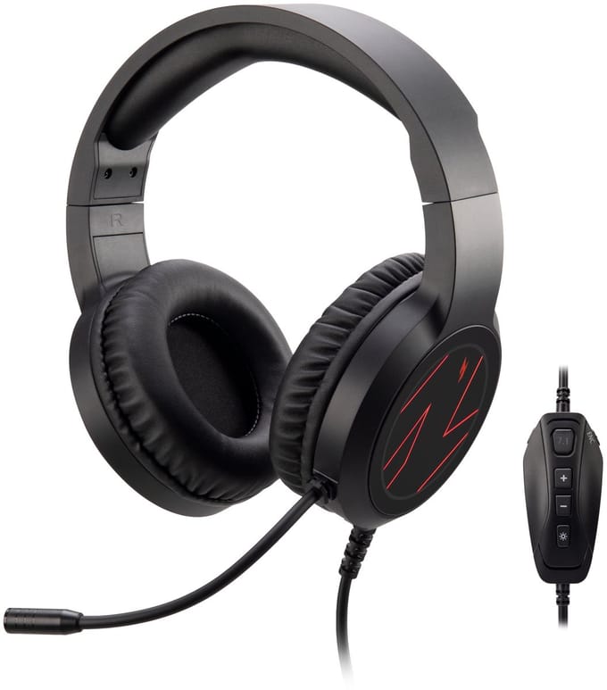 Acer Nitro Gaming Headset 310 - Geschikt voor PC/Mac/PS4/PS5/Xbox/Switch - Zwart