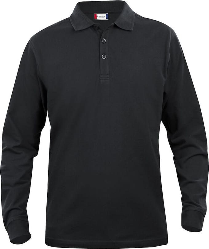 Clique Classic Lincoln L/S 028245 - Zwart - M
