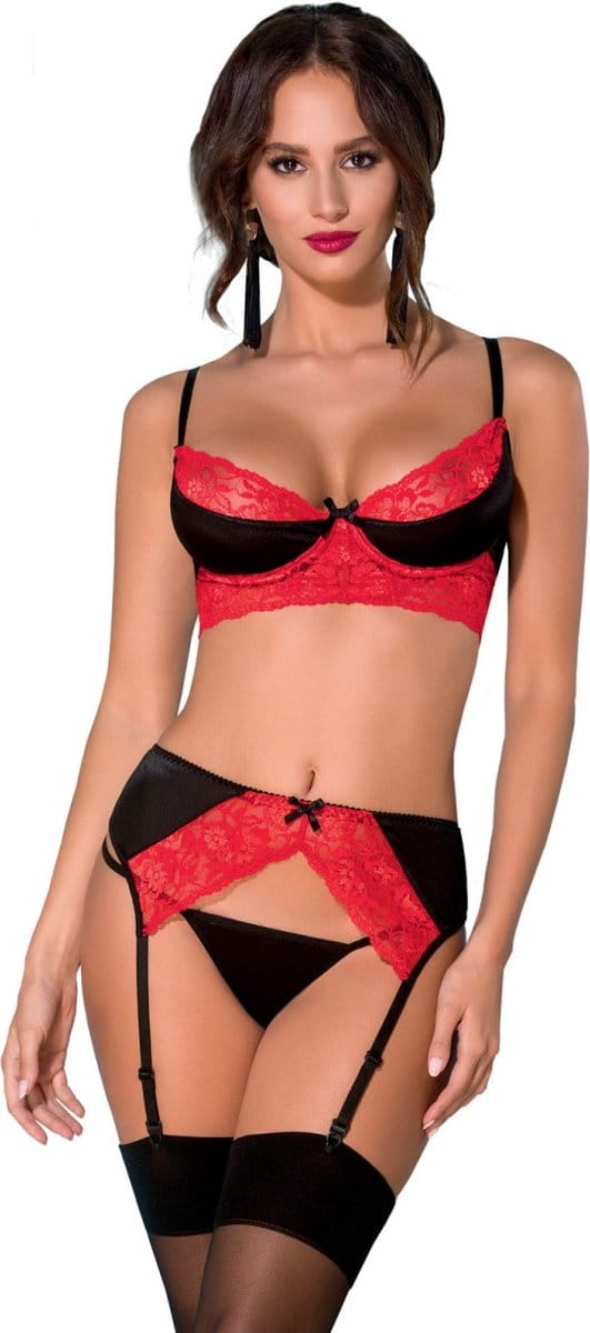 ODINA Set Black/Red