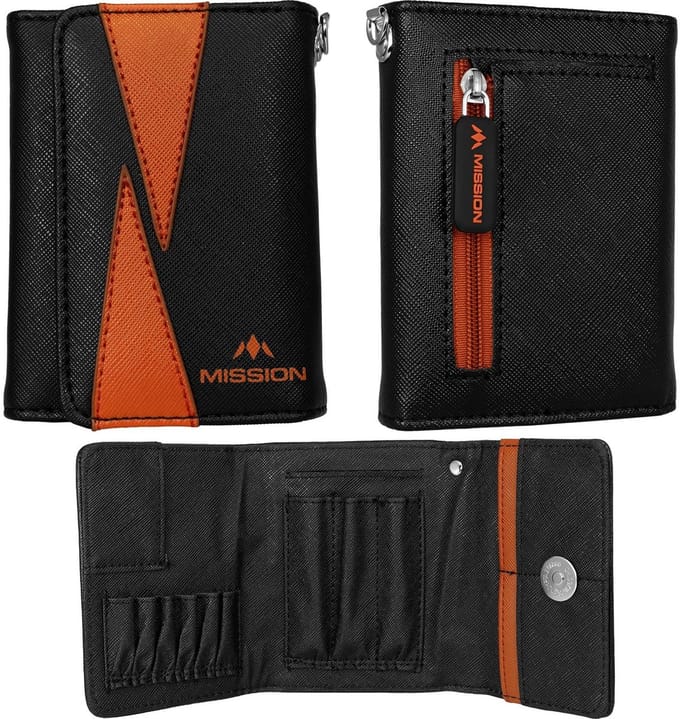 Mission Flint Darts Case Orange