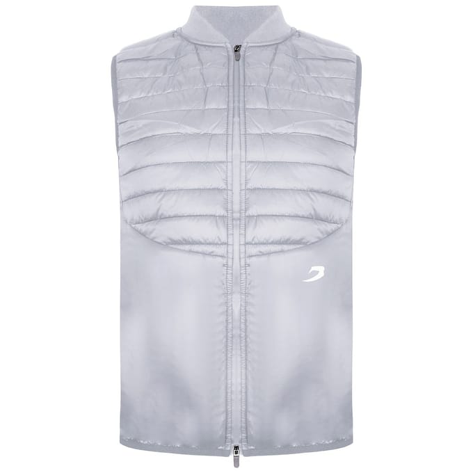 BoxRaw Nelson heren lichtgrijs gilet