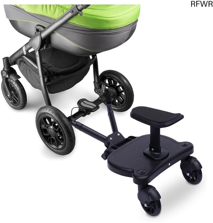 Meerijdplankje - Buggy Board voor alle Kinderwagens - flexibel