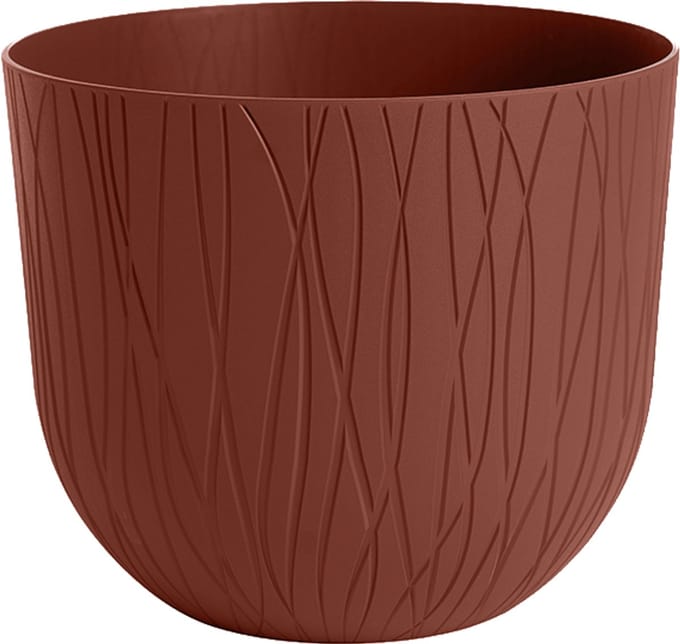 Elezza Nature Tondo Bloempot Ø30 x H25 cm - Brick