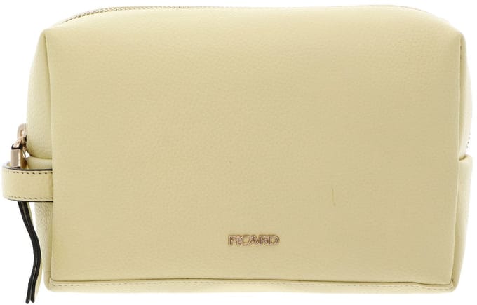 PICARD toilettas Java 1 Toiletry Bag Vanilla Lichtgeel