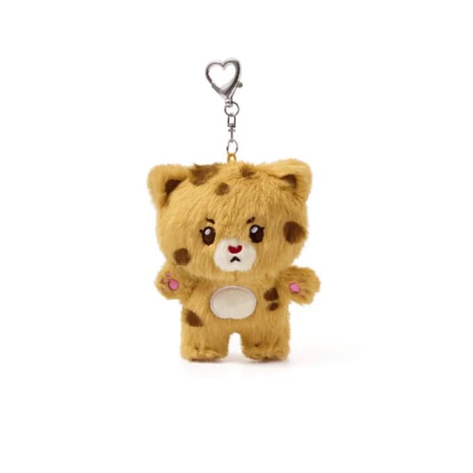 ILLIT - [2e Debuutverjaardag : DEARLIT] OFFICIELE MD Pluche Sleutelhanger Yunha beige