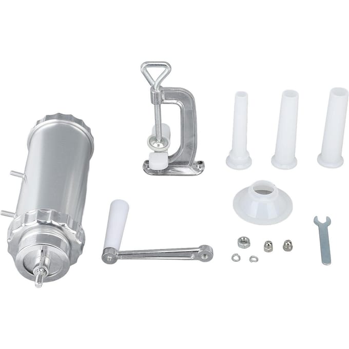 Worststopper Aluminium Plastic Eenvoudige Bediening Efficiënte Worstmaker voor Thuisgebruik L white