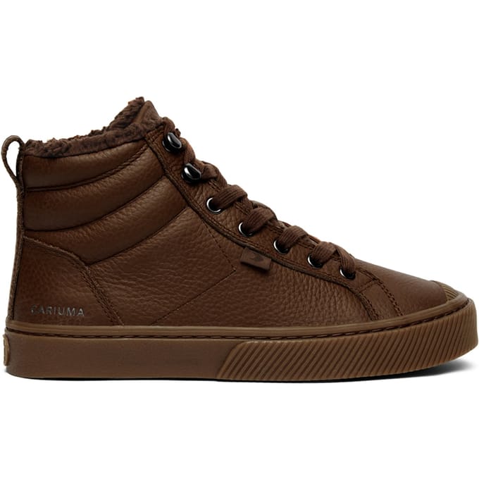Cariuma Oca Therma High Hooks Brown Premium Leather Boot Brown Maat: 36 | Laarzen Outlet | Unisex | Bruin