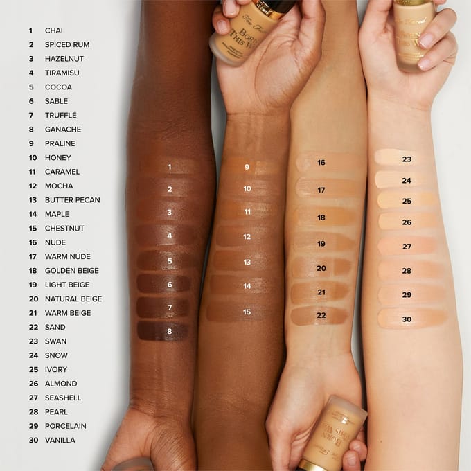 Too Faced Born This Way Original Foundation 30ml (Various Shades) - Truffle