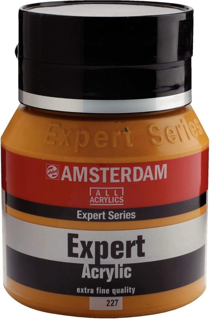 Expert Series Acrylverf Pot 400 ml - Gele Oker 227