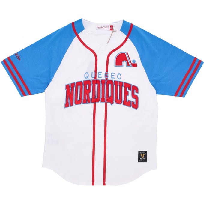 Herenknopenjersey NHL Practice Day Button Front Jersey Quenor Wit
