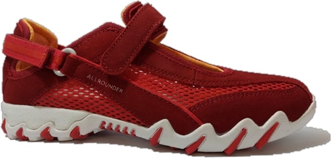Mephisto Allrounder - NIRO C. SUEDE - - Kleur: Rood - Maat: 42