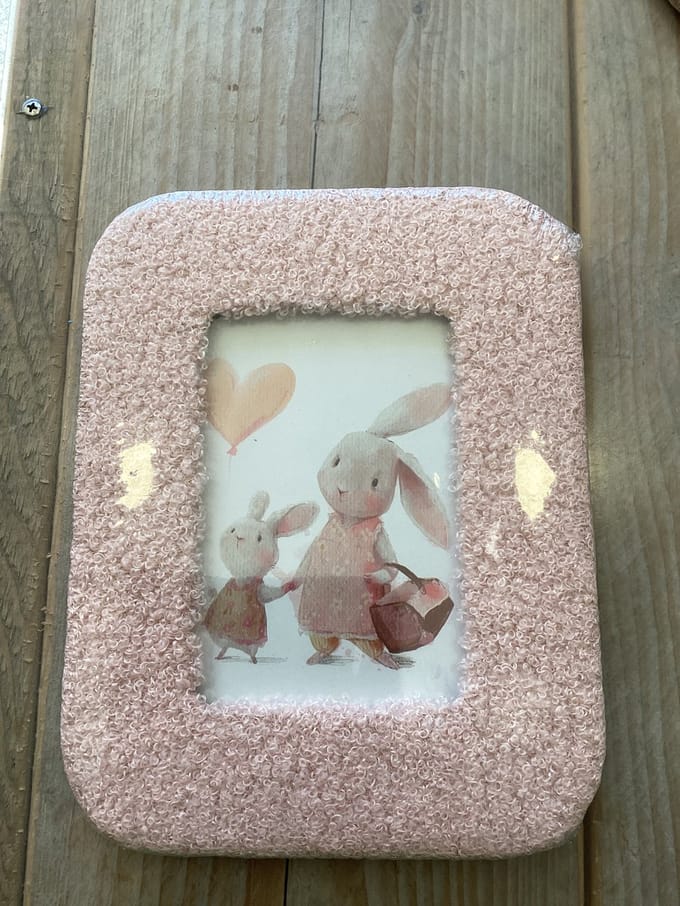 Teddy fotolijst roze