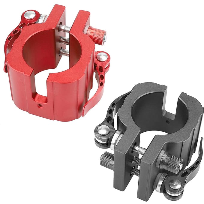 Verbeterde Opvouwbare Klem Voor 8X 10X 11X SPEEDUAL Serie Dualtron DT3 Spider Thunder Elektrische Scooter Robuust Slot Verticaal zwart