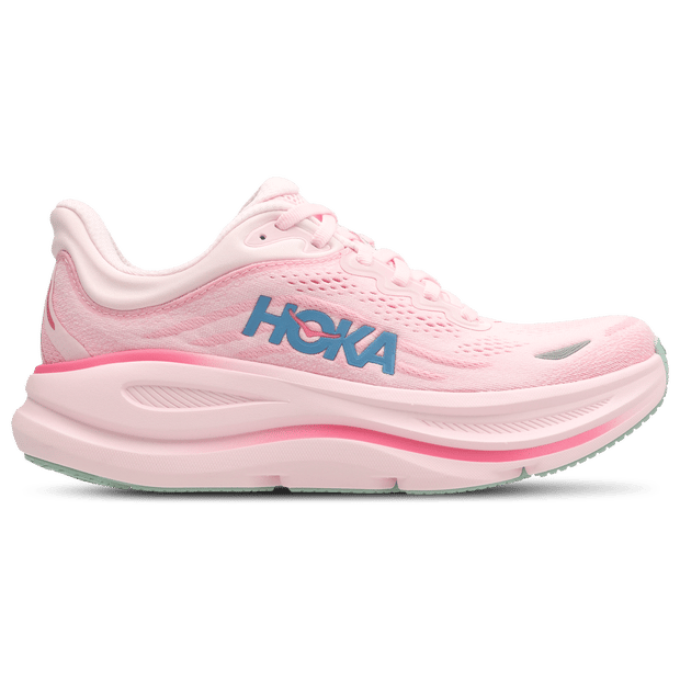Hoka Bondi 9 Sneakers Dames - Roze - Maat 42 2/3 - Mesh/Synthetisch
