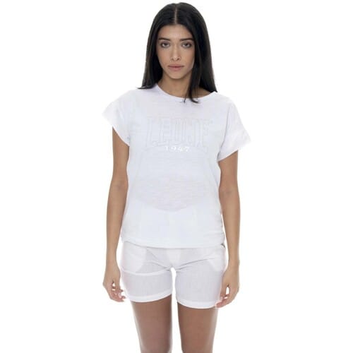 T-shirt Leone 1947 Woman Short Sleeves Fancy Stripes