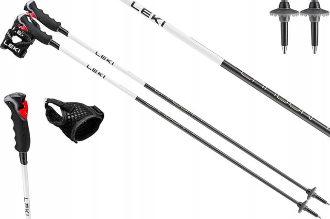 Leki Carbon 14 3D Skistokken 120cm - Lichtgewicht & Veilig