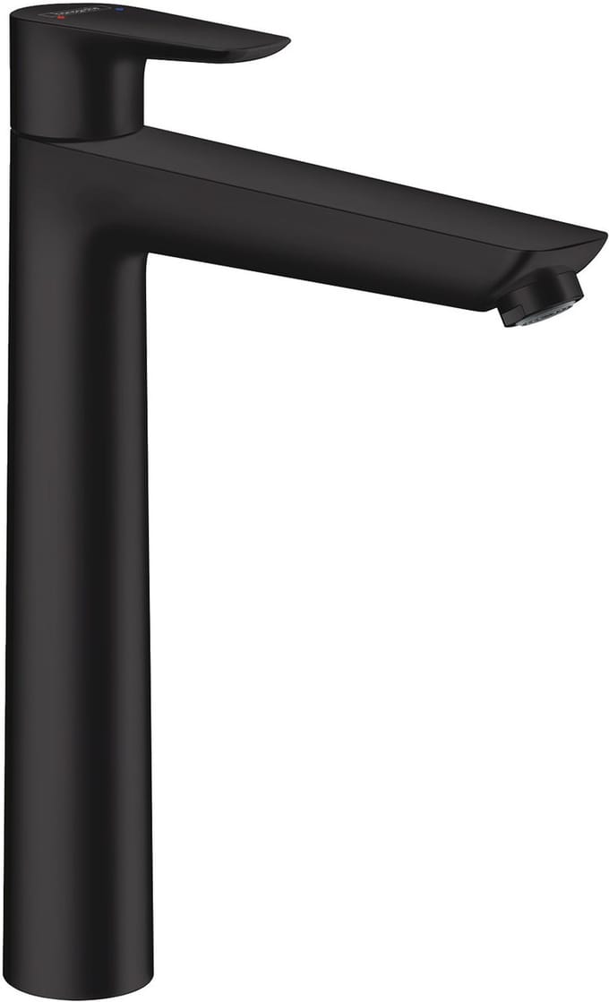 hansgrohe Talis E - Wastafelmengkraan - Ééngreeps bediening - Zonder waste - 240mm maat - Mat Zwart