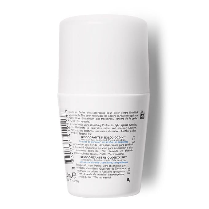 La Roche-Posay Fysiologisch Deodorant 24h Roll-On 50 Roller