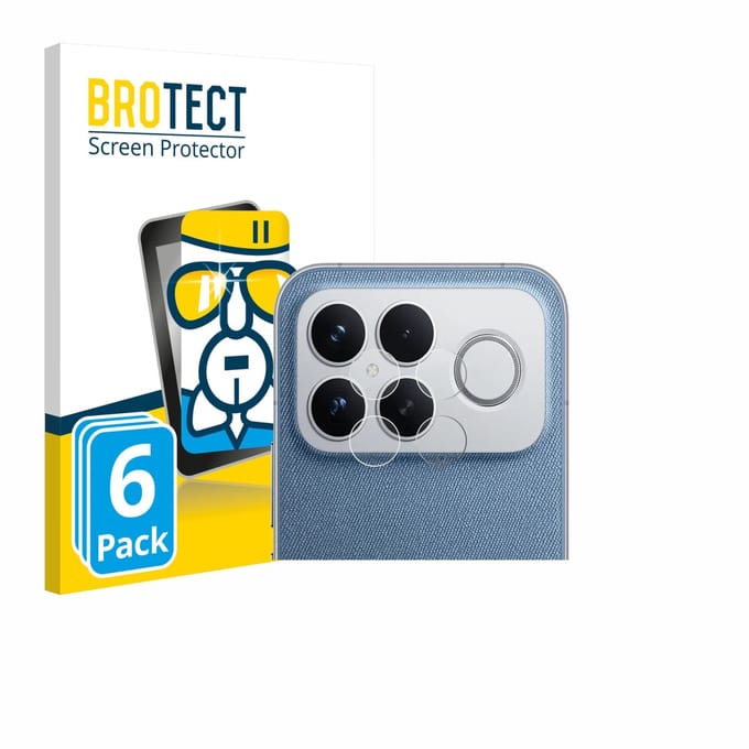 Screenprotector 6 Stuks voor Xiaomi Poco F8 Ultra (ALLEEN Camera Lens) Beschermglas transparant