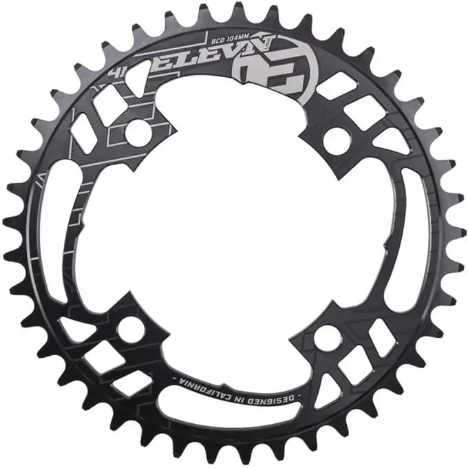 Aluminium kroon 4 schroeven dia Elevn Flow 7075 104mm 3/32"