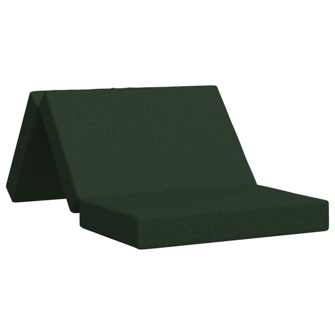 vidaXL - Vouwbare - Sofa - Bed - 80 - x - 67 - x - 45 - cm - Donkergroen