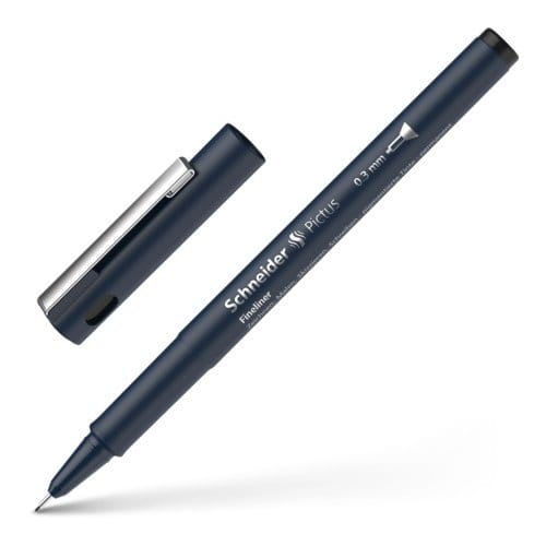 Schneider fineliner - Pictus - lijnbreedte 0,3mm - zwart - S-197301
