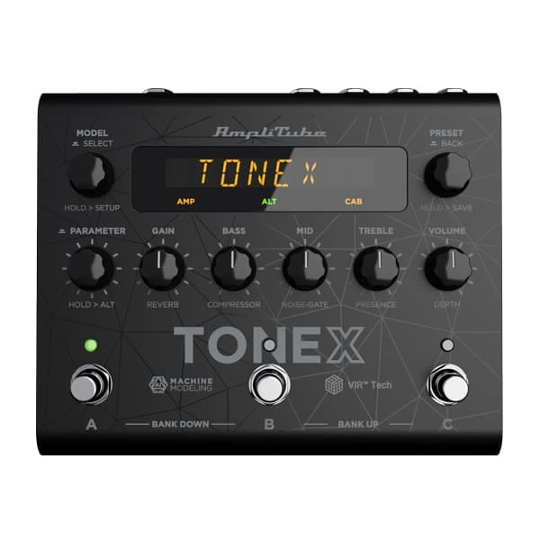 Pédale IK Multimedia Tonex - effet guitare