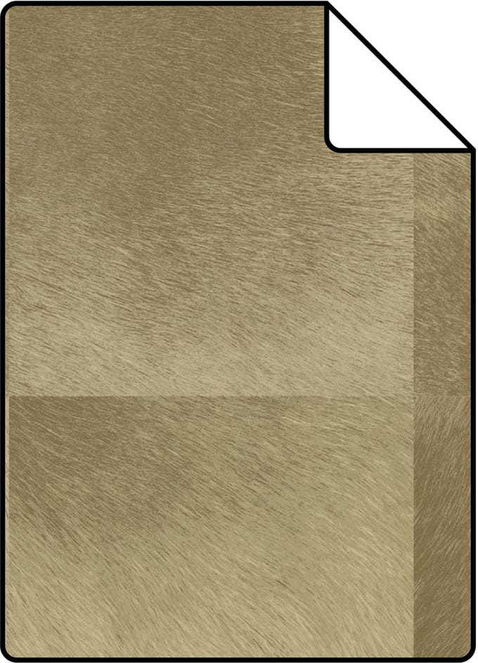 Proefstaal Origin Wallcoverings behang dierenhuid motief bruin - 26,5 x 21 cm - 347324-S