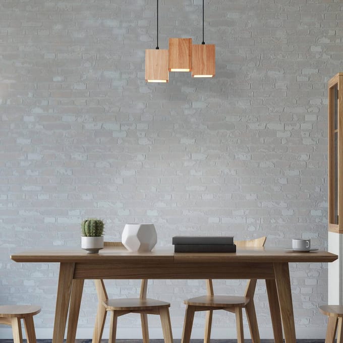 LEDVANCE SMART+ DECOR WiFi hanglamp, 21W, 195-lm, hout