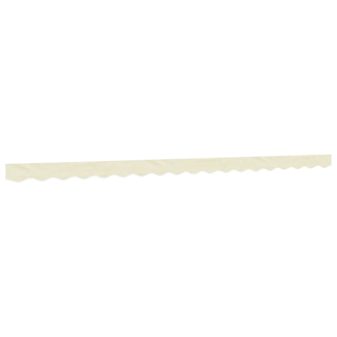 vidaXL - Vervangingsdoek - voor - luifelrok - gestreept - 450 - cm - crèmekleurig