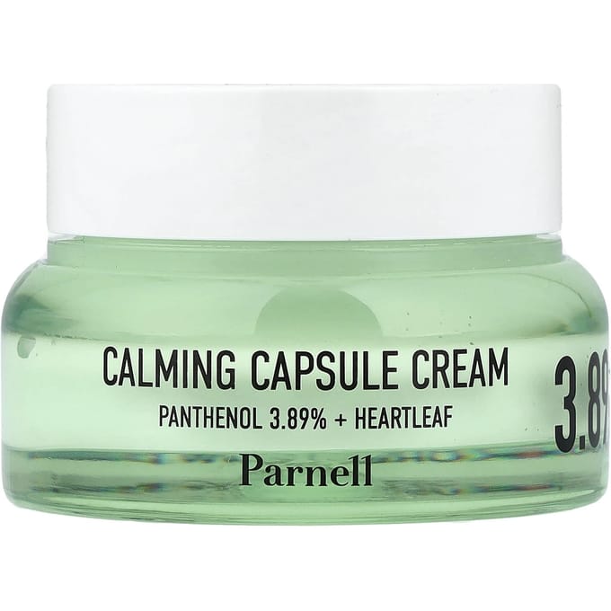 Parnell, Panthenol 3.89 Hartblad Kalmerende Capsule Crème, 50ml (1,69 fl oz) beige