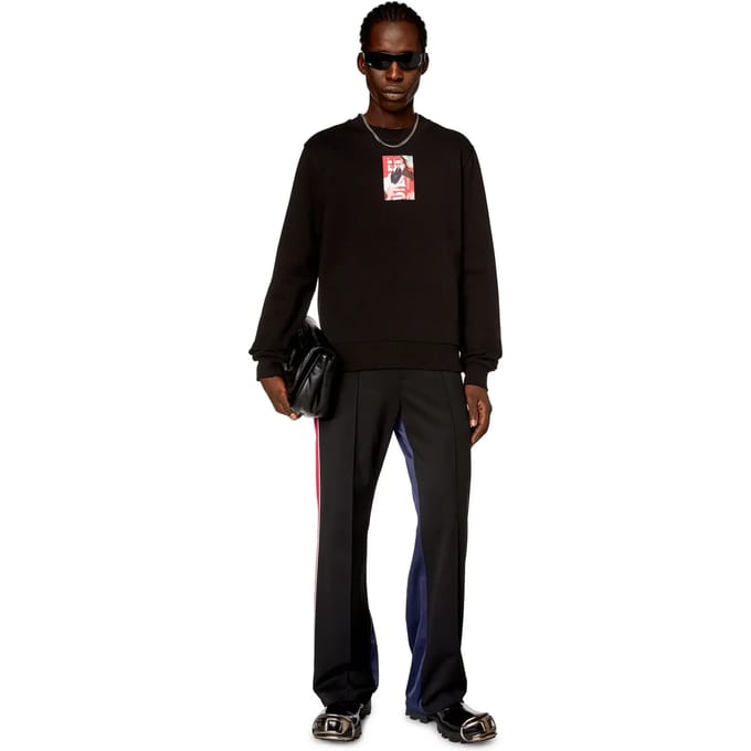 Diesel Ginn N1 Sweatshirt Zwart M Man