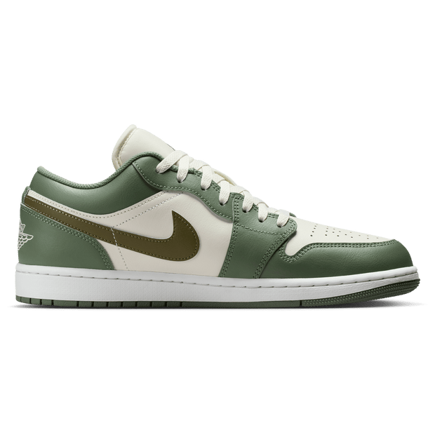 Jordan 1 Low Sneakers Heren - Groen - Maat 44.5 - Mesh/Synthetisch