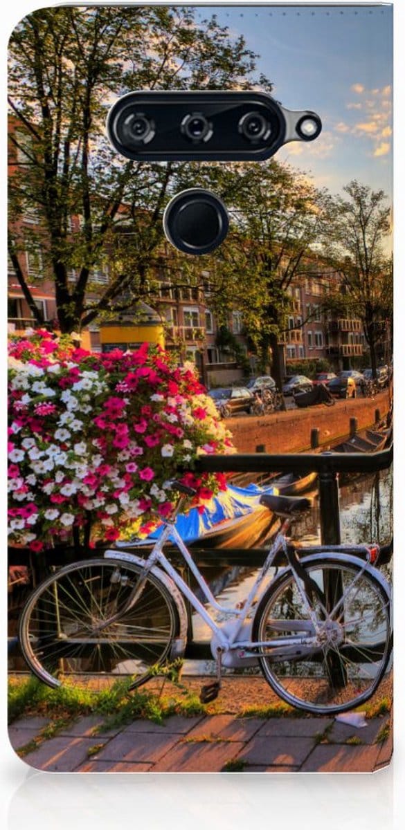 LG V40 Thinq Book Cover Amsterdamse Grachten