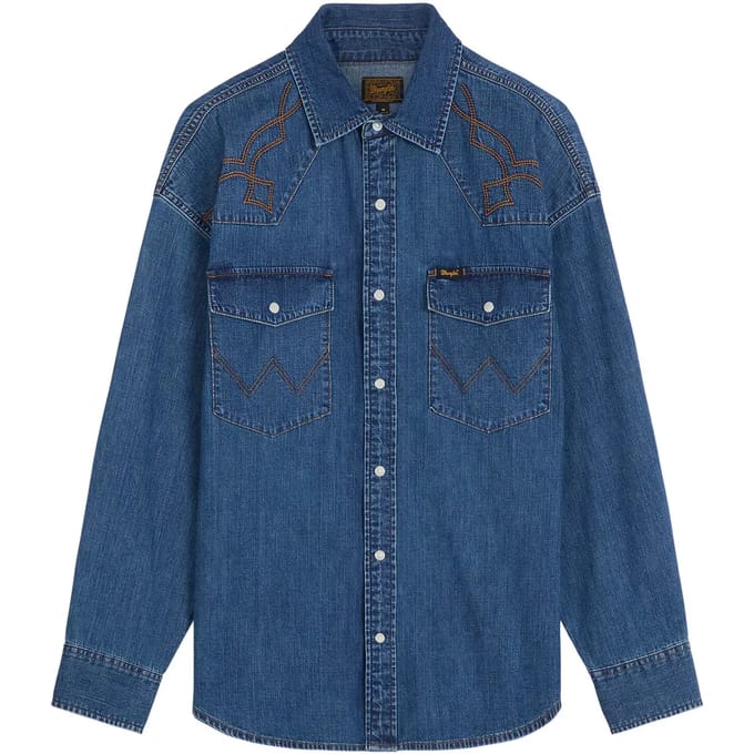 Shirt met lange mouwen Wrangler Western