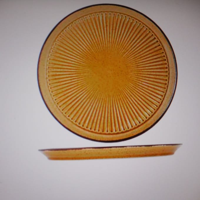 Solas Mustard Plat Bord D24cm